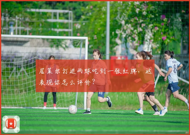 居莱尔打进两球吃到一张红牌，这表现你怎么评价？