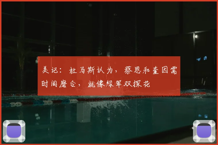 美记：杜马斯认为，蔡恩和奎因需时间磨合，就像绿军双探花